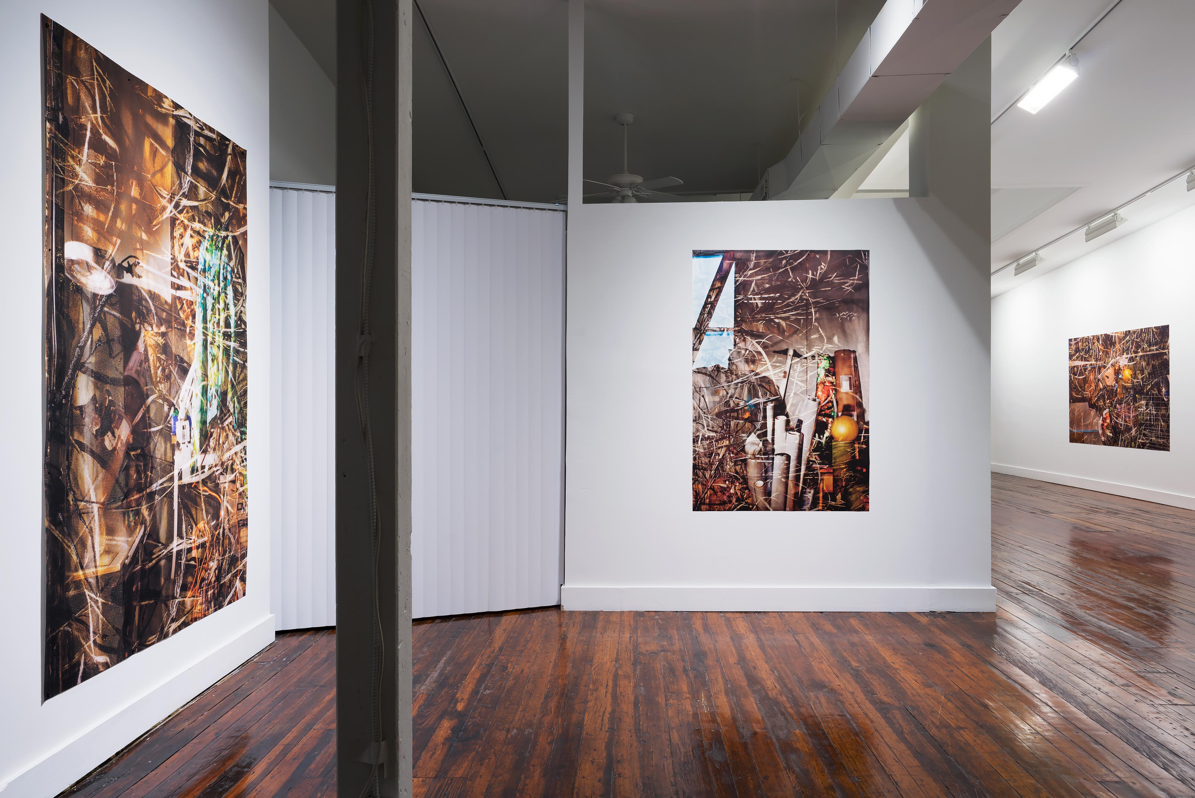 Screens installation view