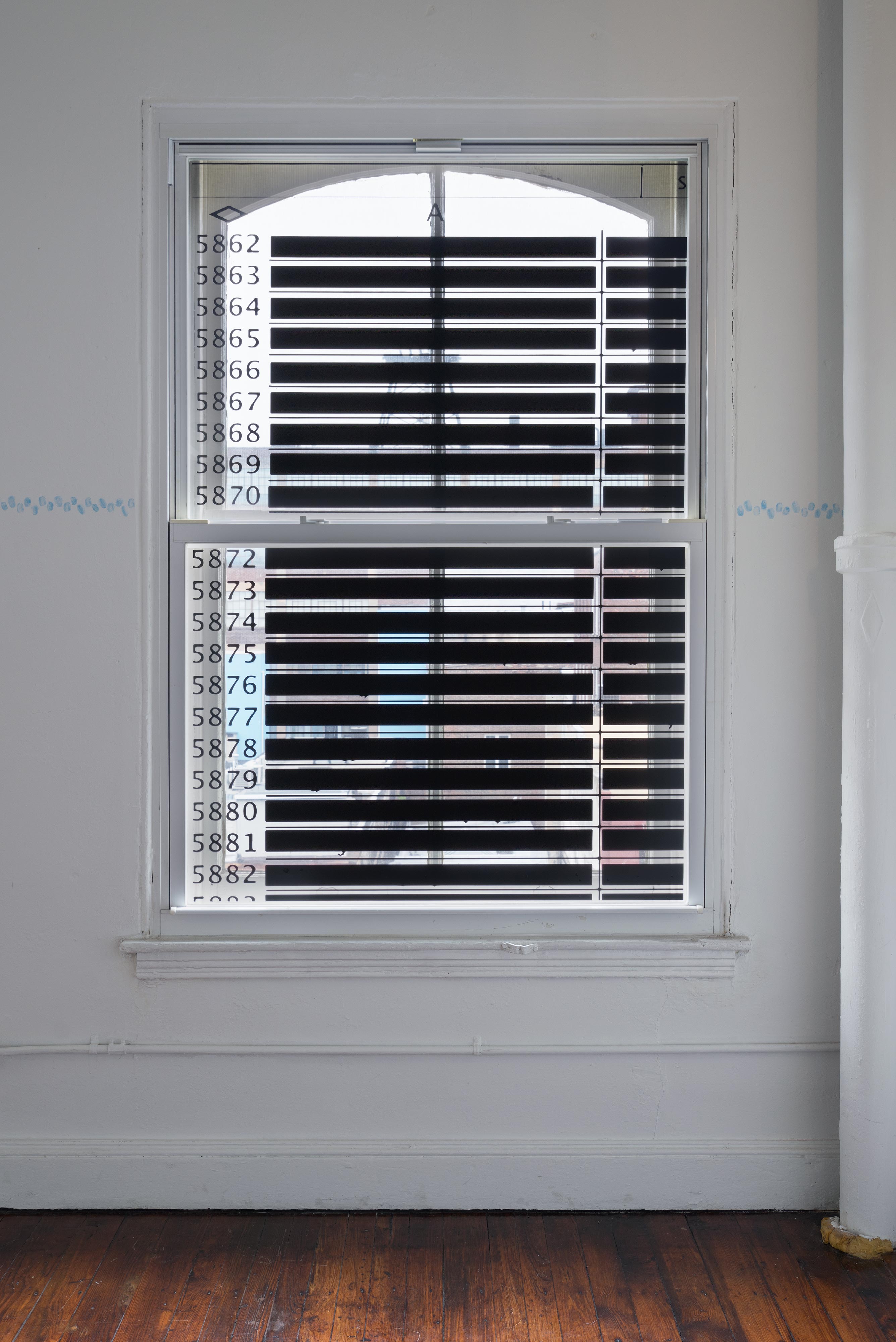 David Muenzer<br>Plaza Accord: Mar 7 (detail)<br>2013-6<br>Vinyl<br>32.5 x 45.25 in (82.5 x 115 cm)